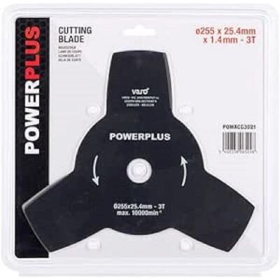 PowerPlus Powercutter-levy - Niittilevy - Musta - 255x25,4 mm - Tuotetyyppi PowerPlus Powercutter-levy - Niittilevy - Musta - 255x25,4 mm - Tuotetyyppi