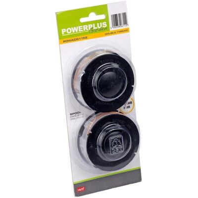 Powerplus Ronde Voor Powxg30030 Trimmerlijn - 2 Spoelen Powerplus Ronde Voor Powxg30030 Trimmerlijn - 2 Spoelen