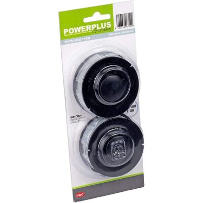 Powerplus Ronde voor Powxg30033/xg30035 Trimmerlijn - 2 stuks, Zilver Powerplus Ronde voor Powxg30033/xg30035 Trimmerlijn - 2 stuks, Zilver