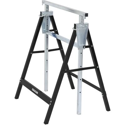 Soporte de trabajo Kreator - Telescópico de acero - Capacidad 180kg Soporte de trabajo Kreator - Telescópico de acero - Capacidad 180kg
