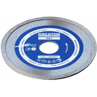 Kreator Diamantové Kotouče na Dlaždice - 3 ks, 115mm, 22,2mm otvor Kreator Diamantové Kotouče na Dlaždice - 3 ks, 115mm, 22,2mm otvor