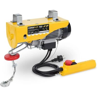 Polipasto eléctrico Powerplus 300/600kg - Seguridad y Cable de Acero Polipasto eléctrico Powerplus 300/600kg - Seguridad y Cable de Acero