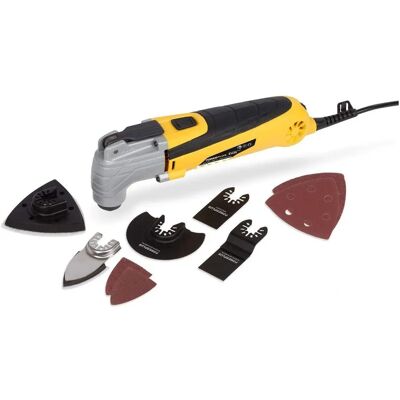 PowerPlus Oscillerende multifunktionsværktøj 300W - Skæring, Slibning, Skrapning PowerPlus Oscillerende multifunktionsværktøj 300W - Skæring, Slibning, Skrapning