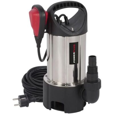 Powerplus Modelo POWEW67912 Bomba Sumergible de Acero Inoxidable - 400W - 7500l/h - Herramienta de Jardín Powerplus Modelo POWEW67912 Bomba Sumergible de Acero Inoxidable - 400W - 7500l/h - Herramienta de Jardín