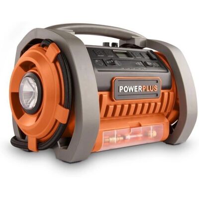 Powerplus Ilmakompressori POWDP7030 - Kevyt, 11 bar, 20V/220V Powerplus Ilmakompressori POWDP7030 - Kevyt, 11 bar, 20V/220V
