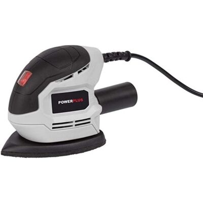 Sander Palmare Powerplus 130W - 140x140x80 mm - 14.000 RPM - Connessione polvere Sander Palmare Powerplus 130W - 140x140x80 mm - 14.000 RPM - Connessione polvere