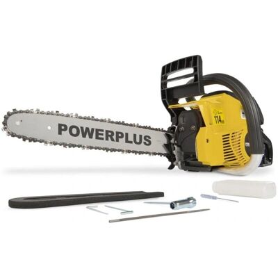 Sierra de 37,2cc Powerplus - Lubricación automática de la cadena Sierra de 37,2cc Powerplus - Lubricación automática de la cadena
