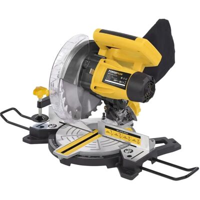 Powerplus POWX075700 1500W Gehrungssäge - Holz, Laser, Verstellbar Powerplus POWX075700 1500W Gehrungssäge - Holz, Laser, Verstellbar