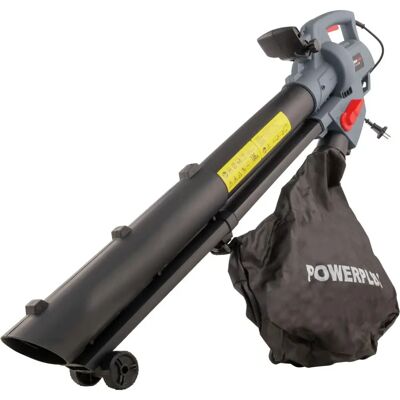 POWERPLUS Laubhäcksler Gebläse - 3300 W, 45L, Schwarz POWERPLUS Laubhäcksler Gebläse - 3300 W, 45L, Schwarz