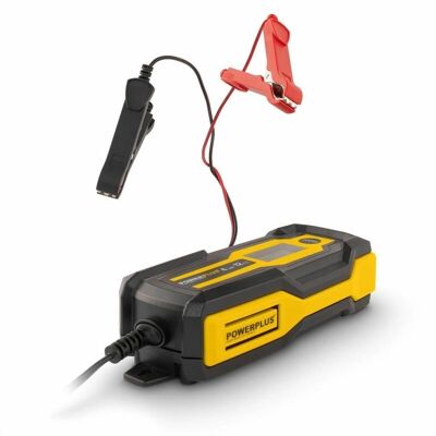 Powerplus POWX4203 - Älykäs automaattinen akkulaturi - 70W, 4A, 120Ah Powerplus POWX4203 - Älykäs automaattinen akkulaturi - 70W, 4A, 120Ah