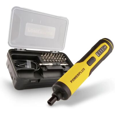 Powerplus Elektrisch Schraubenzieher Powx00420 4V Gylden Powerplus Elektrisch Schraubenzieher Powx00420 4V Gylden