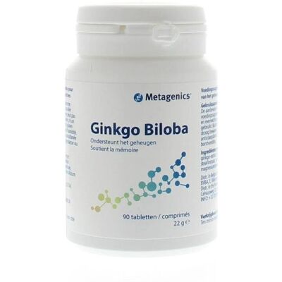 Metagenics Ginkgo Biloba 60 mg - Voedingssupplement Metagenics Ginkgo Biloba 60 mg - Voedingssupplement