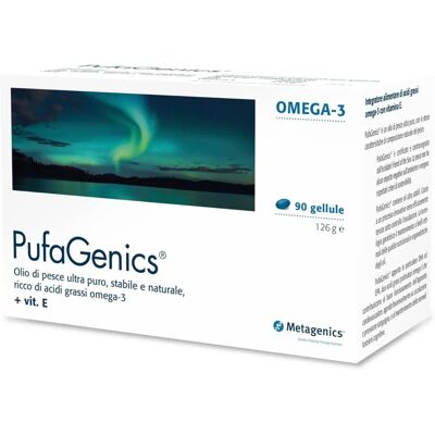 Metagenics Belgio Pufagenics - Integratore Omega-3 per cuore e cervello Metagenics Belgio Pufagenics - Integratore Omega-3 per cuore e cervello