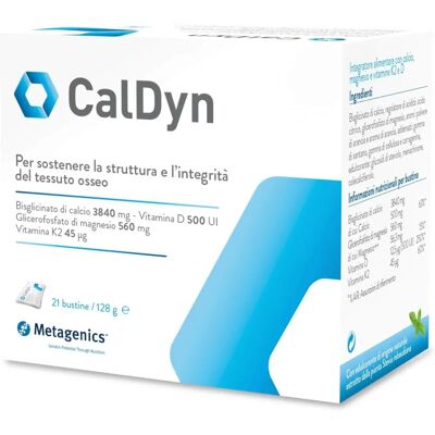 Metagenics Caldyn - Integratore per la salute delle ossa - 21 bustine Metagenics Caldyn - Integratore per la salute delle ossa - 21 bustine