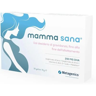 Metagenics Belgium Mammasana - Supporta gravidanza e allattamento - 30 capsule Metagenics Belgium Mammasana - Supporta gravidanza e allattamento - 30 capsule