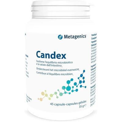 Metagenics Candex - Supporto alla Salute Intestinale - 45 Capsule Metagenics Candex - Supporto alla Salute Intestinale - 45 Capsule
