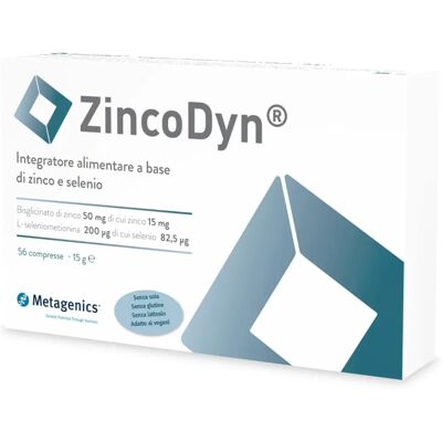 Metagenics Belgium Bvba ZincoDyn - Zinco, Selenio, Supporto Immunitario - 56 Compresse Metagenics Belgium Bvba ZincoDyn - Zinco, Selenio, Supporto Immunitario - 56 Compresse