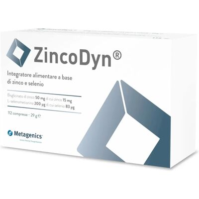 Metagenics Belgium Bvba Zincodyn 112 Compresse - Integratore di zinco per immunità e funzione cognitiva Metagenics Belgium Bvba Zincodyn 112 Compresse - Integratore di zinco per immunità e funzione cognitiva