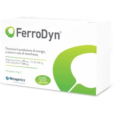 Metagenics Ferrodyn - Eisenpräparat für Energie & Blutbildung Metagenics Ferrodyn - Eisenpräparat für Energie & Blutbildung
