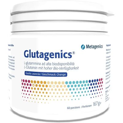 Metagenics Belgium Bvba Glutagenics - Integratore alimentare con zinco e glutammina - 167 g Metagenics Belgium Bvba Glutagenics - Integratore alimentare con zinco e glutammina - 167 g