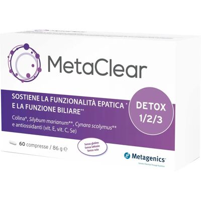 Metagenics Belgio Bvba Metaclear - Integratore per il Fegato Metagenics Belgio Bvba Metaclear - Integratore per il Fegato
