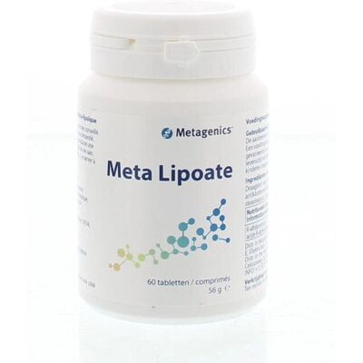 Metagenics Meta Lipoate 200 - Complément Alimentaire Metagenics Meta Lipoate 200 - Complément Alimentaire