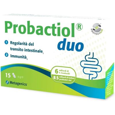 Metagenics Probactiol Duo - Probiotici & Supporto Immunitario - 15 Capsule Metagenics Probactiol Duo - Probiotici & Supporto Immunitario - 15 Capsule