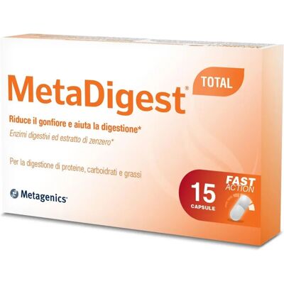 MetaDigest Total di Metagenics - Supporto digestivo - 15 capsule MetaDigest Total di Metagenics - Supporto digestivo - 15 capsule
