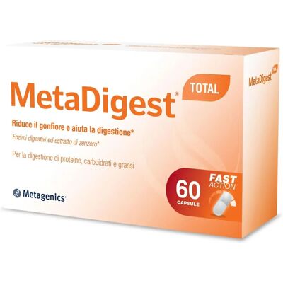 MetaDigest Total di Metagenics Belgio Bvba - 60 capsule MetaDigest Total di Metagenics Belgio Bvba - 60 capsule