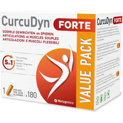 Metagenics Curcudyn Forte - Supporta Articolazioni e Ossa - 180 Capsule Metagenics Curcudyn Forte - Supporta Articolazioni e Ossa - 180 Capsule