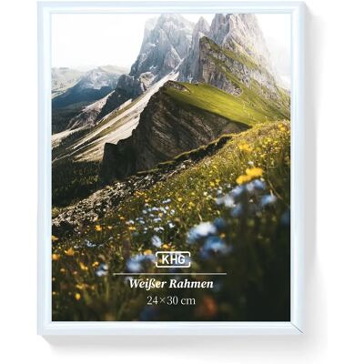Höffner Weißer Kunststoffrahmen 25x31cm - Bilderrahmen Höffner Weißer Kunststoffrahmen 25x31cm - Bilderrahmen