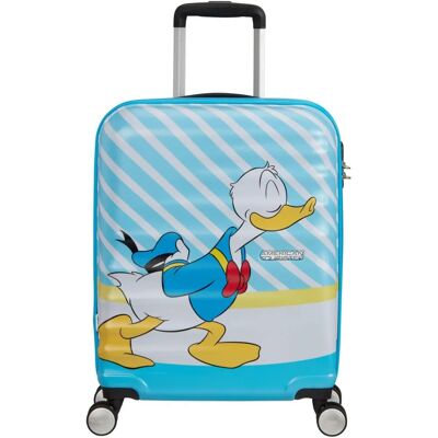 American Tourister Wavebreaker Disney 4-Rollen Trolley 55 cm - Donald Blue Kiss American Tourister Wavebreaker Disney 4-Rollen Trolley 55 cm - Donald Blue Kiss