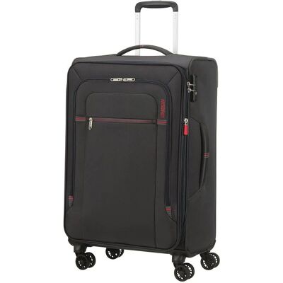 American Tourister Crosstrack Carro de 4 Ruedas 67 cm - gris/rojo American Tourister Crosstrack Carro de 4 Ruedas 67 cm - gris/rojo
