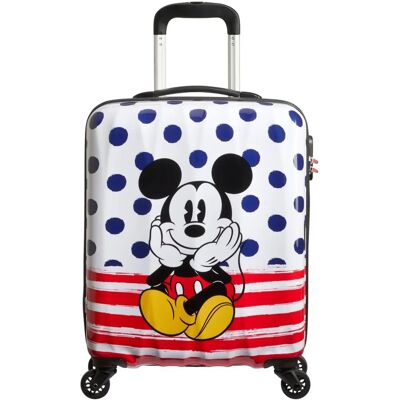 American Tourister Disney Legends Trolley 4 Roues 55 cm - Mickey pois bleus American Tourister Disney Legends Trolley 4 Roues 55 cm - Mickey pois bleus