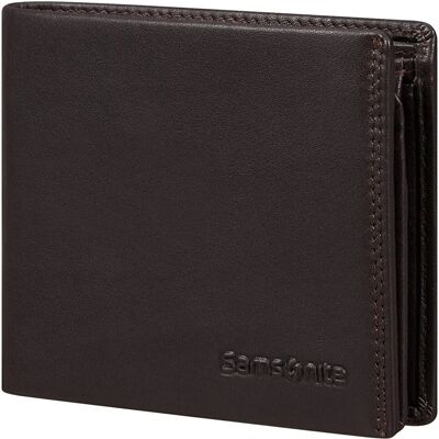 Samsonite Attack 2 Porte-monnaie - Cuir RFID - 10,5 cm - Marron - Publicité Samsonite Attack 2 Porte-monnaie - Cuir RFID - 10,5 cm - Marron - Publicité