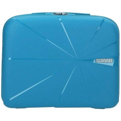 American Tourister Starvibe Verdigris Blau Hartes Kosmetikkoffer American Tourister Starvibe Verdigris Blau Hartes Kosmetikkoffer