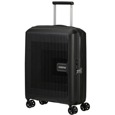 American Tourister AeroStep 4 Wheel Trolley 55 cm - black American Tourister AeroStep 4 Wheel Trolley 55 cm - black