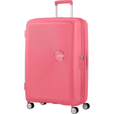 American Tourister Soundbox 4-Wiel Trolley 77 cm - zonovergoten koraal American Tourister Soundbox 4-Wiel Trolley 77 cm - zonovergoten koraal