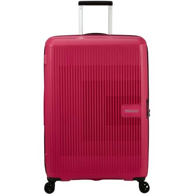 American Tourister AeroStep Trolley 4 Roues 77 cm - rose éclat - Publicité American Tourister AeroStep Trolley 4 Roues 77 cm - rose éclat - Publicité