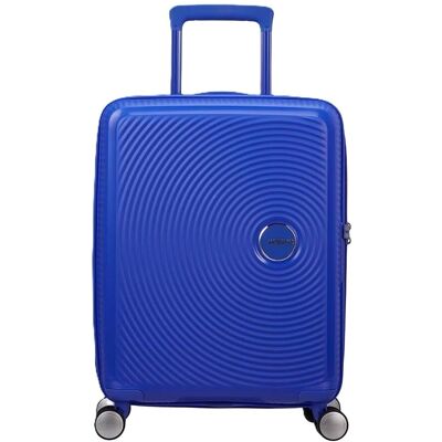 American Tourister Soundbox 4 kerékes bőrönd 55 cm - kobaltkék American Tourister Soundbox 4 kerékes bőrönd 55 cm - kobaltkék
