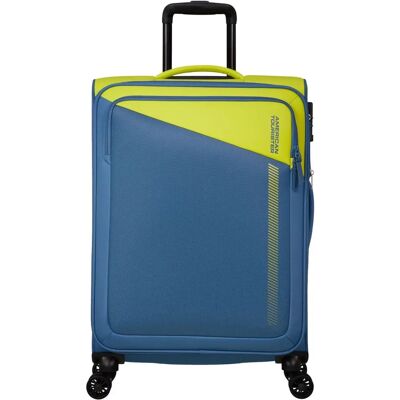American Tourister Daring Dash Walizka 4-kołowa 66,5 cm (150911) - limonka/koronet American Tourister Daring Dash Walizka 4-kołowa 66,5 cm (150911) - limonka/koronet