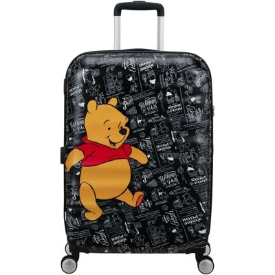 American Tourister Wavebreaker Disney Trolley 4 Roues 67 cm (152581) - Winnie L'Ourson - Publicité American Tourister Wavebreaker Disney Trolley 4 Roues 67 cm (152581) - Winnie L'Ourson - Publicité