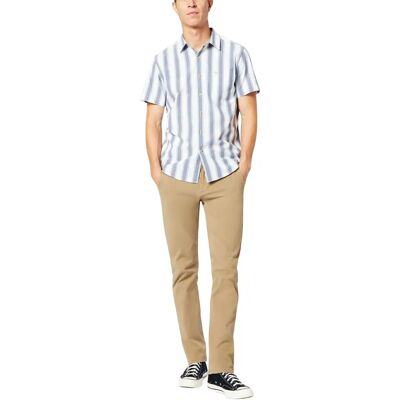 Dockers Alpha Smart 360 Flex Chino - nowy brytyjski khaki Dockers Alpha Smart 360 Flex Chino - nowy brytyjski khaki