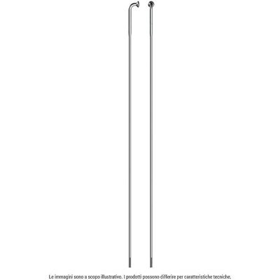 Rayons Sapim en Inox J-bend - 255mm - Cerclages et Rayons - Publicité Rayons Sapim en Inox J-bend - 255mm - Cerclages et Rayons - Publicité