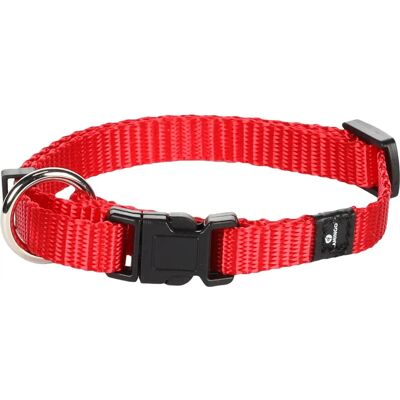 Collier en nylon Flamingo Ziggi pour chien - Réglable 20-35cm - Rouge - Publicité Collier en nylon Flamingo Ziggi pour chien - Réglable 20-35cm - Rouge - Publicité