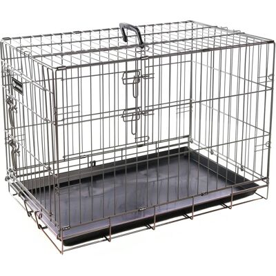 Cage pour animaux Ebo Marron Métallisé 109x70x77cm - Cage - Publicité Cage pour animaux Ebo Marron Métallisé 109x70x77cm - Cage - Publicité
