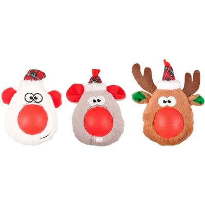 Giocattolo natalizio di peluche Fgo Flamingo - Con Naso di Gomma Giocattolo natalizio di peluche Fgo Flamingo - Con Naso di Gomma