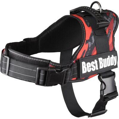 Arnés para perros Flamingo Best Buddy Pluto - Arnés para razas pequeñas a medianas Arnés para perros Flamingo Best Buddy Pluto - Arnés para razas pequeñas a medianas