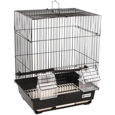 Schwarze Vogelvoliere Dolak 38cm - Vogelkäfig Schwarze Vogelvoliere Dolak 38cm - Vogelkäfig
