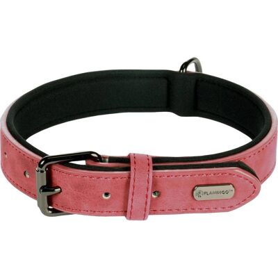 Flamingo - Delu - Rot - 38-48 x 2,5 cm - Hundehalsband Flamingo - Delu - Rot - 38-48 x 2,5 cm - Hundehalsband